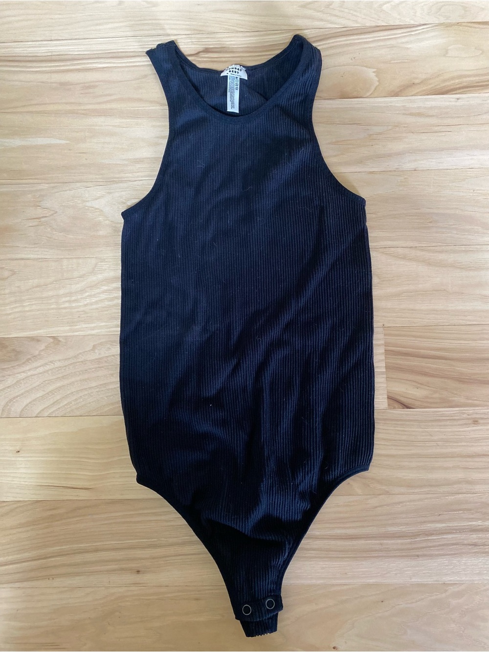 Sunday Best Bodysuit Black Stretchy Bodysuit Small